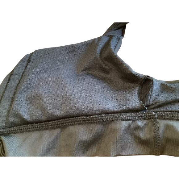 MANDUKA 2 PC BLACK ACTIVEWEAR SET WRAP BAND SPORT BRA S BOTTOM M - Picture 8 of 12